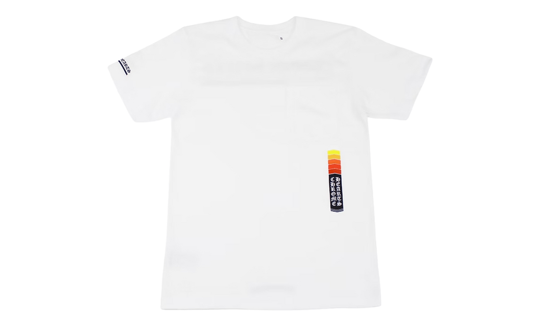 Turbo Logo Short Sleeve T-Shirt "White" CHRM1220