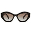 Prada PR 07YS 1AB0A7 Butterfly Black Sunglasses