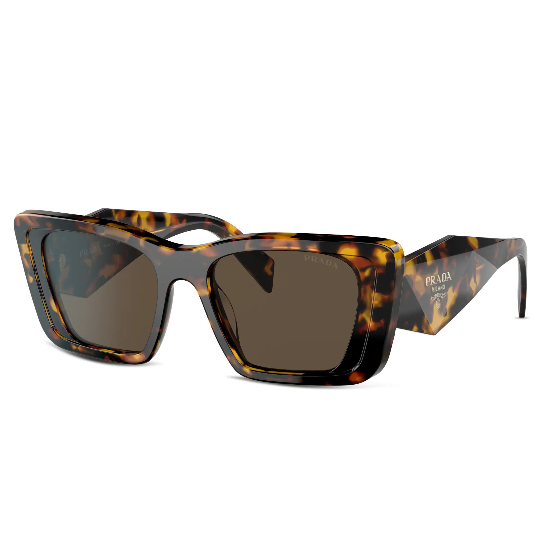 Prada PR 08YS 01V8C1 Havana Honey Sunglasses Secondary image