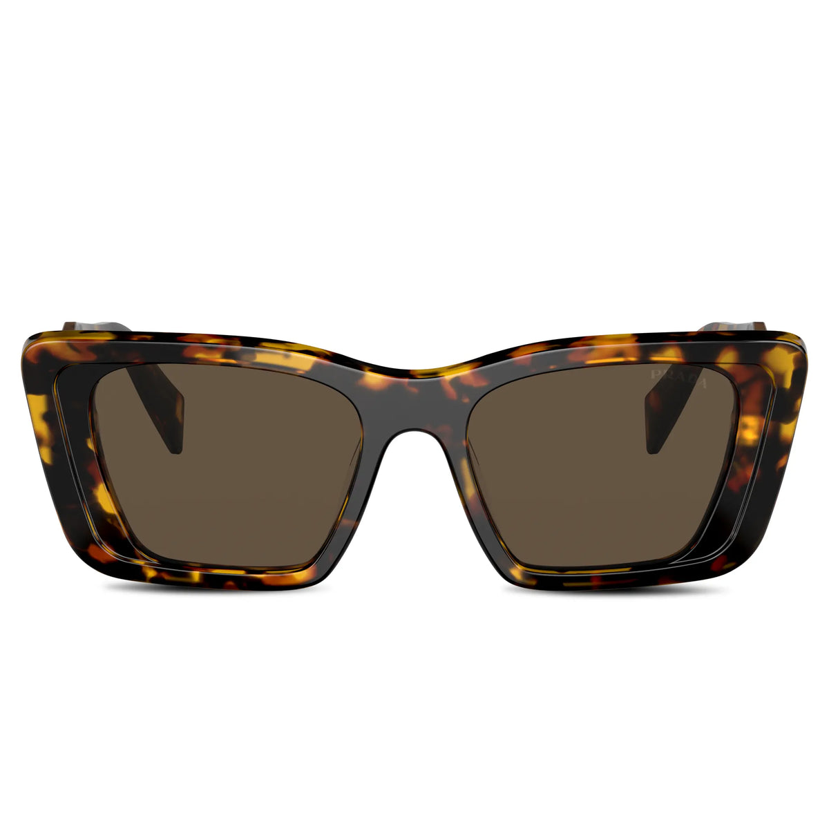 Prada PR 08YS 01V8C1 Havana Honey Sunglasses Main image