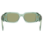 Prada PR 17WS 11R10E Transparent Sage Sunglasses