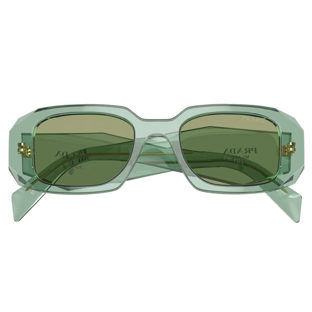 Prada PR 17WS 11R10E Transparent Sage Sunglasses