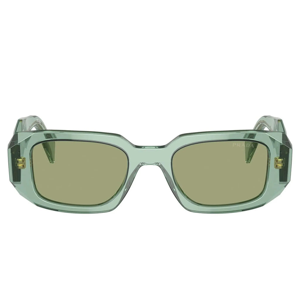 Prada PR 17WS 11R10E Transparent Sage Sunglasses
