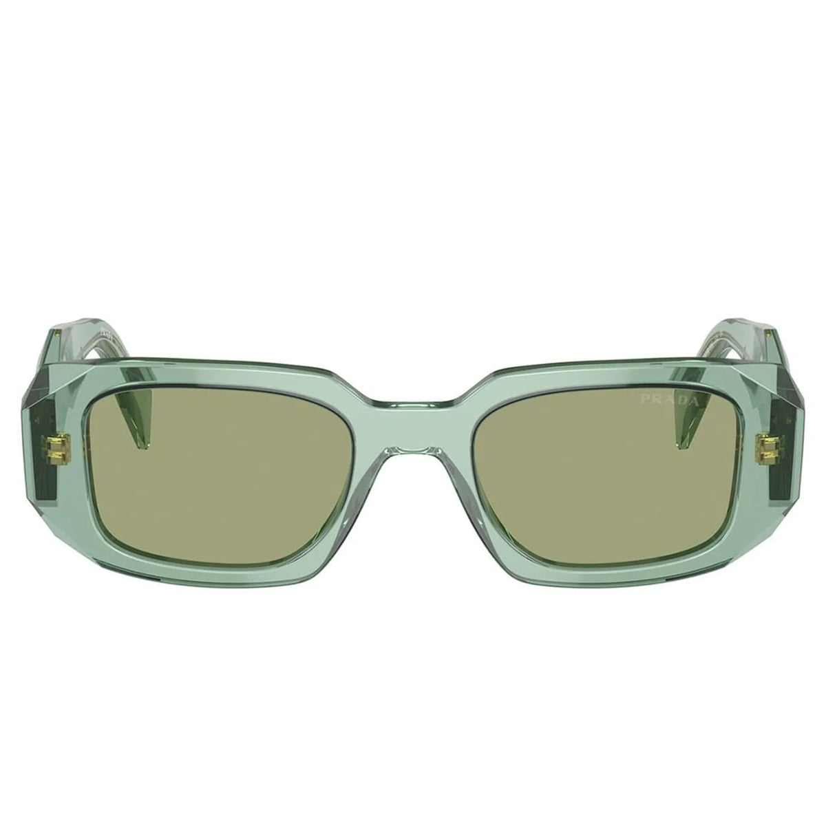 Prada PR 17WS 11R10E Transparent Sage Sunglasses