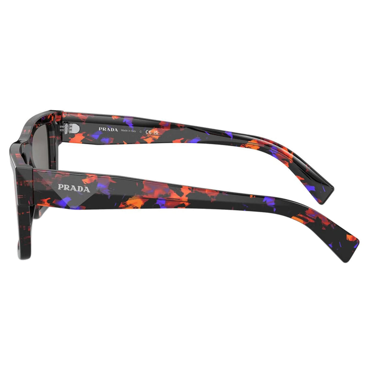 Prada PR 19WS 06V40E Abstract Orange Sunglasses