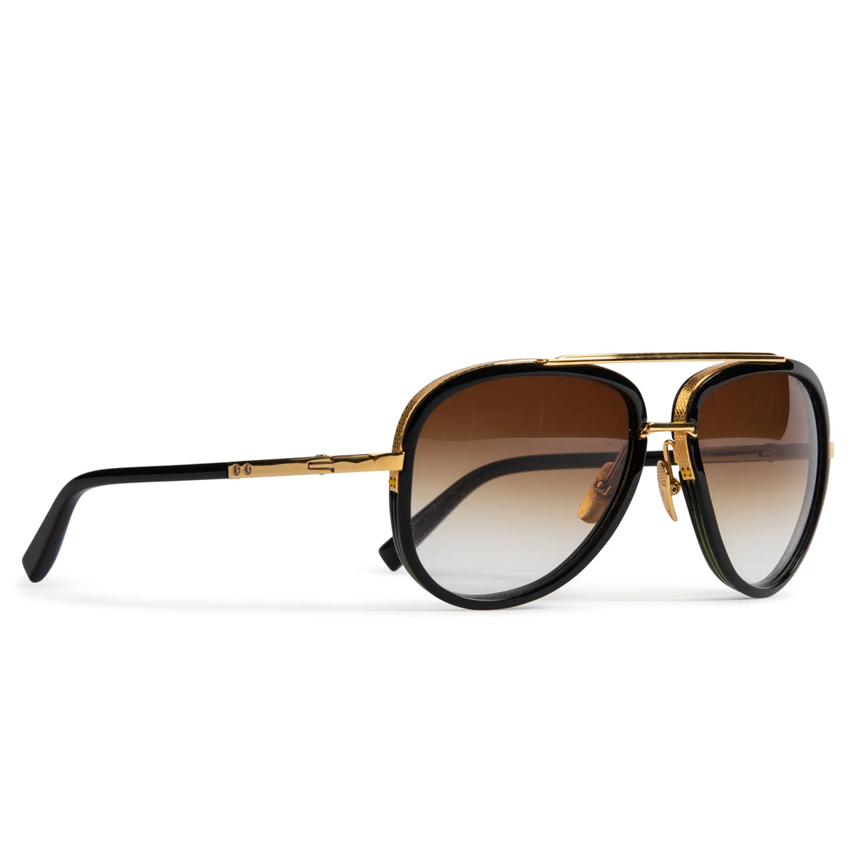 Preloved – Dita Eyewear Mach Two Black Gold Sunglasses