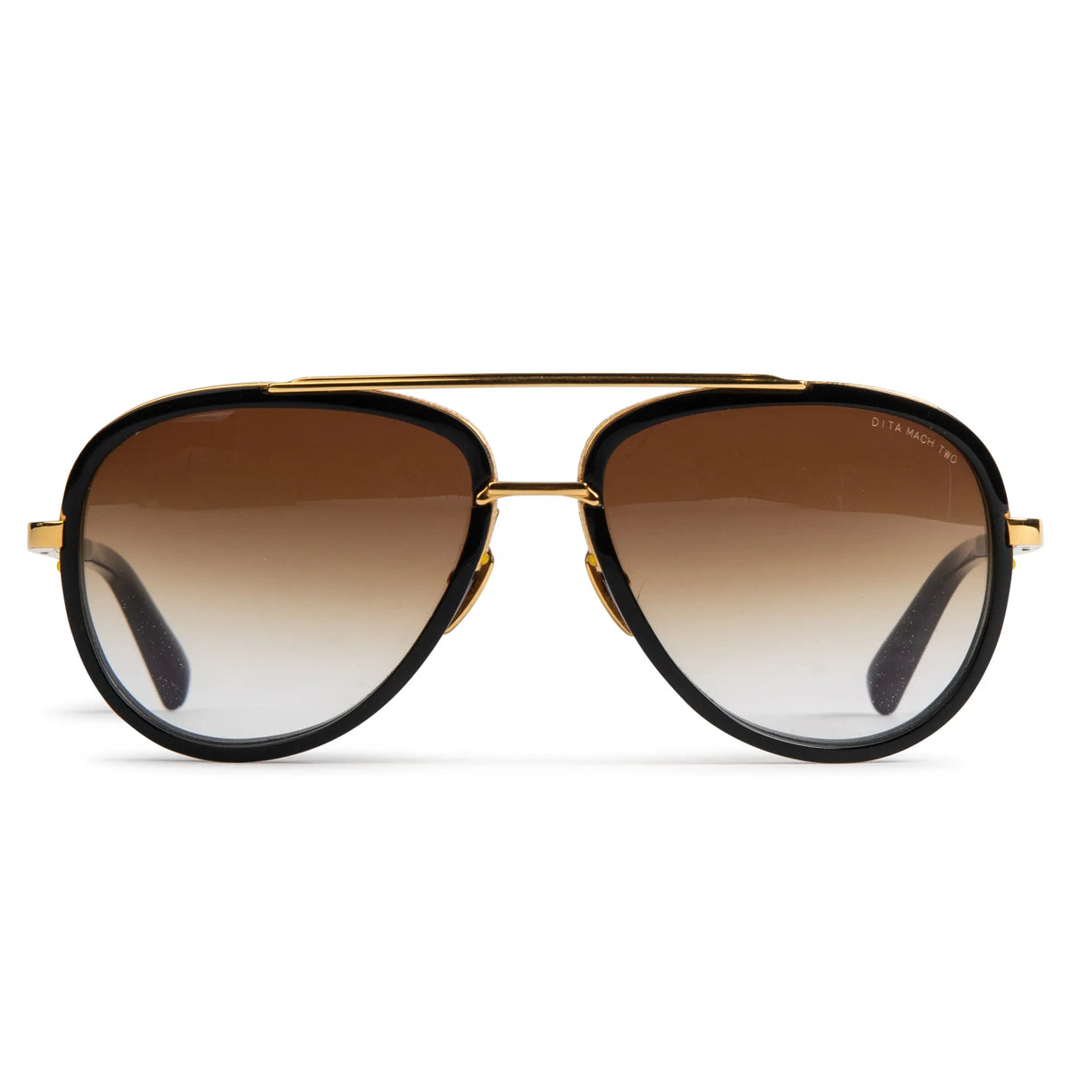 Preloved – Dita Eyewear Mach Two Black Gold Sunglasses