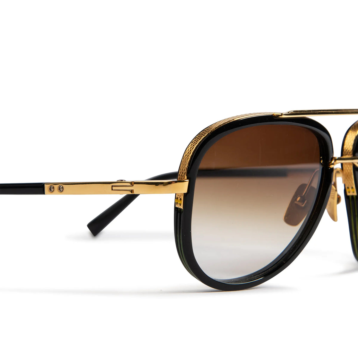 Preloved – Dita Eyewear Mach Two Black Gold Sunglasses