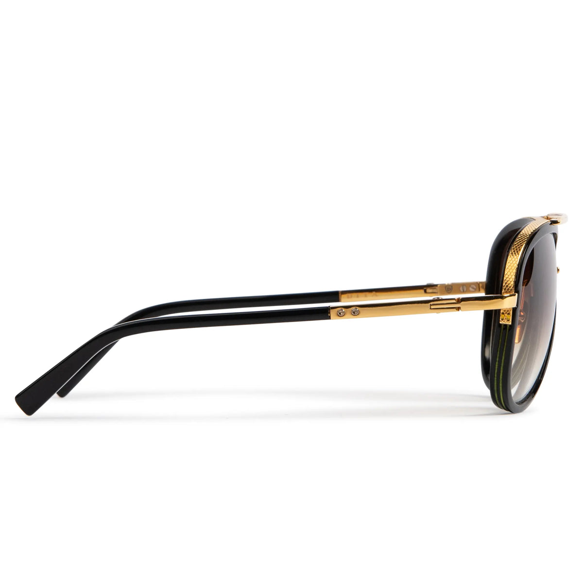 Preloved – Dita Eyewear Mach Two Black Gold Sunglasses
