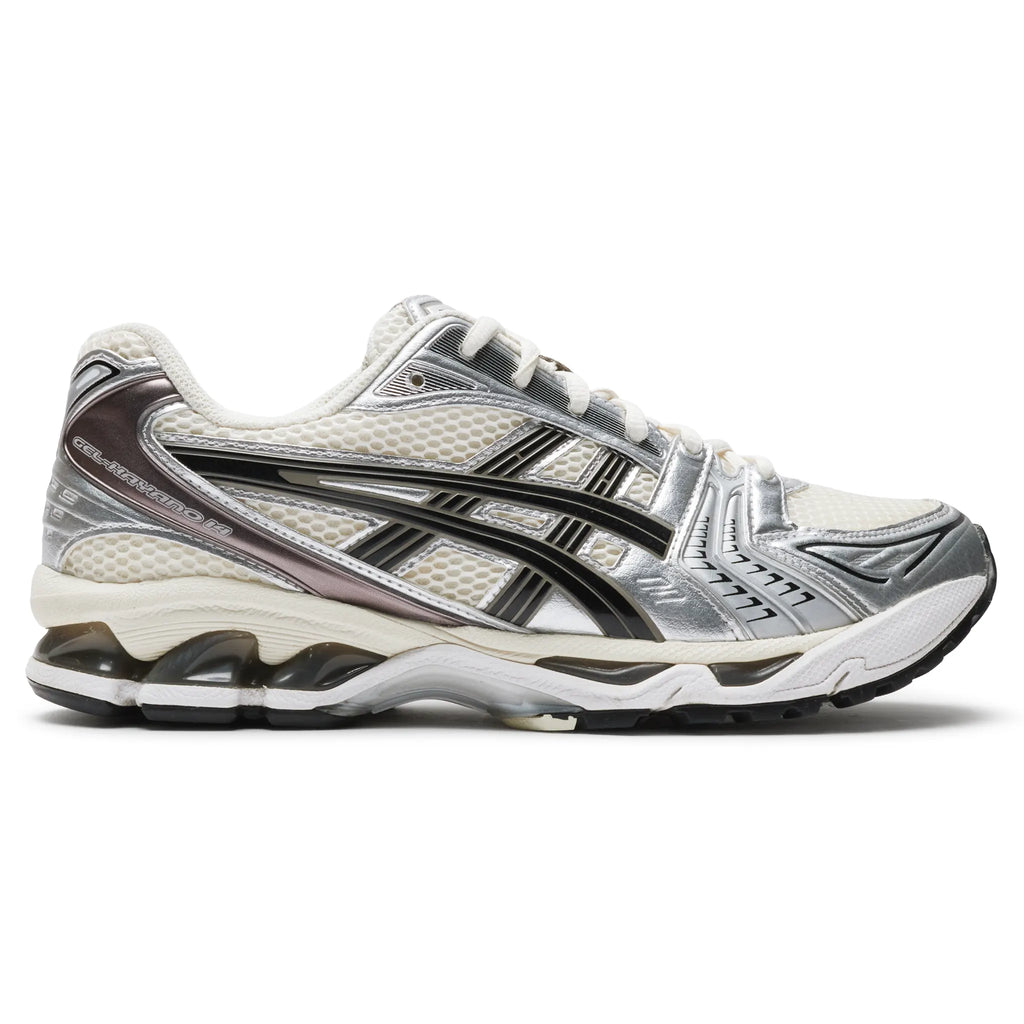 Preloved – ASICS Gel-Kayano 14 Cream Black Metallic Plum