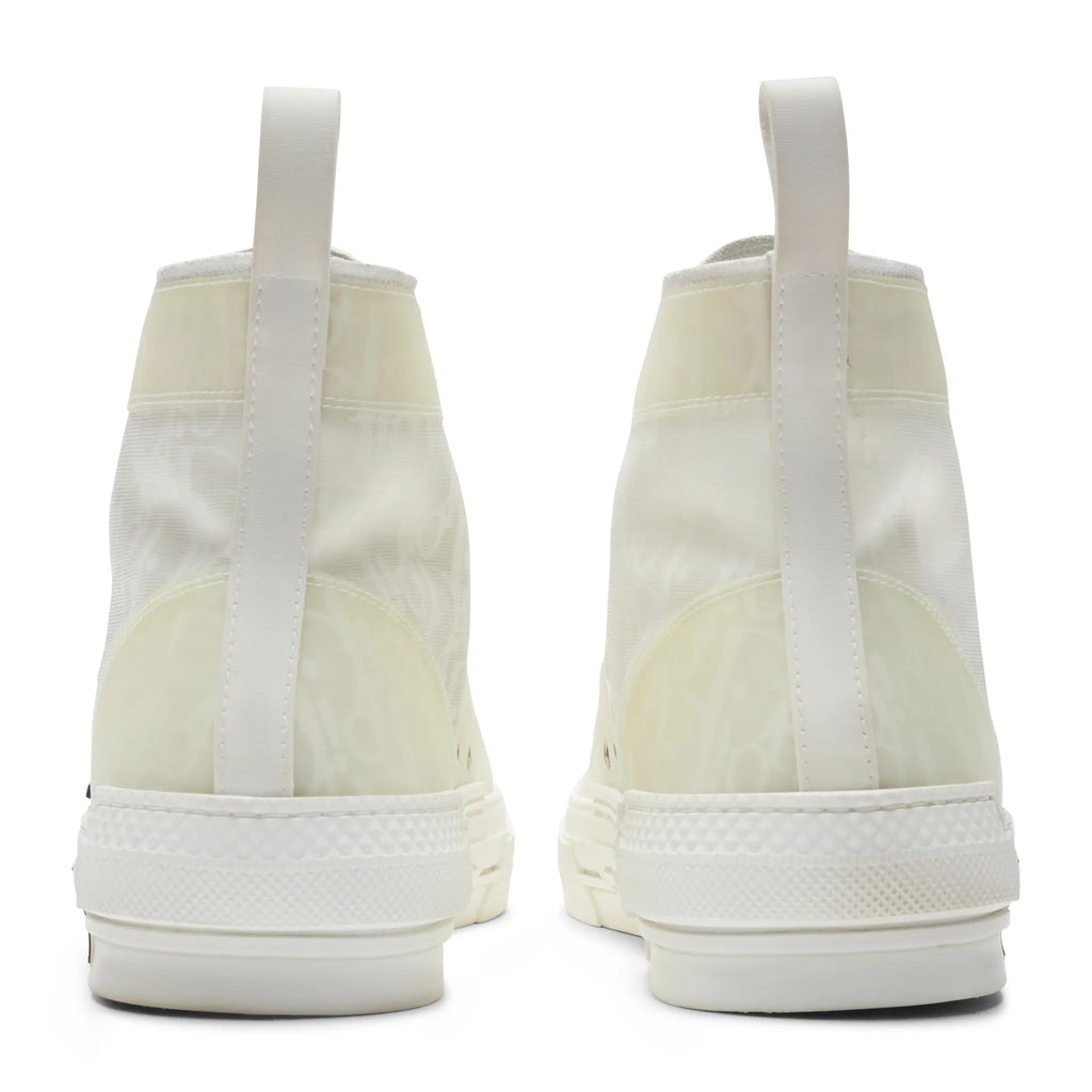 Preloved – Dior B23 Dior Oblique Canvas High White Sneaker