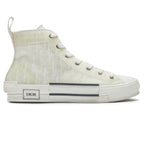 Preloved – Dior B23 Dior Oblique Canvas High White Sneaker