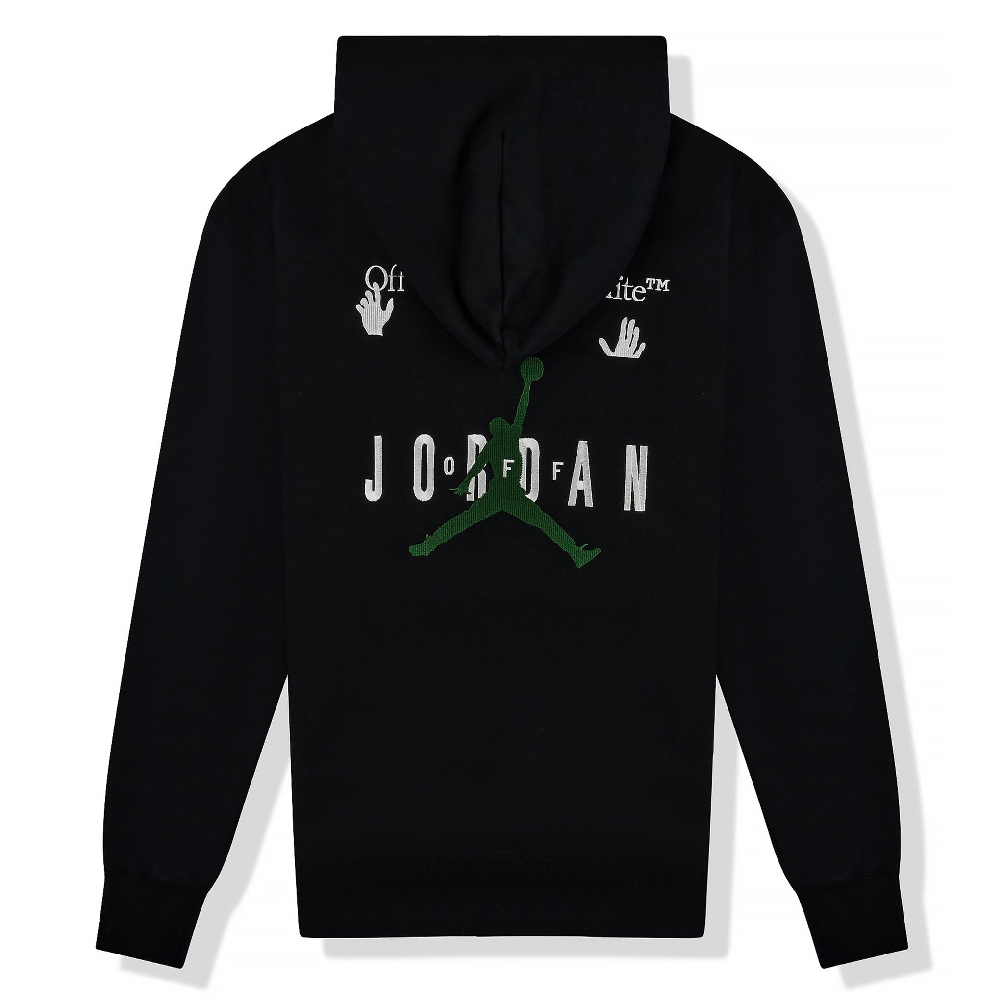 Preloved – Off-White x Jordan Black Hoodie (FW21) Secondary image