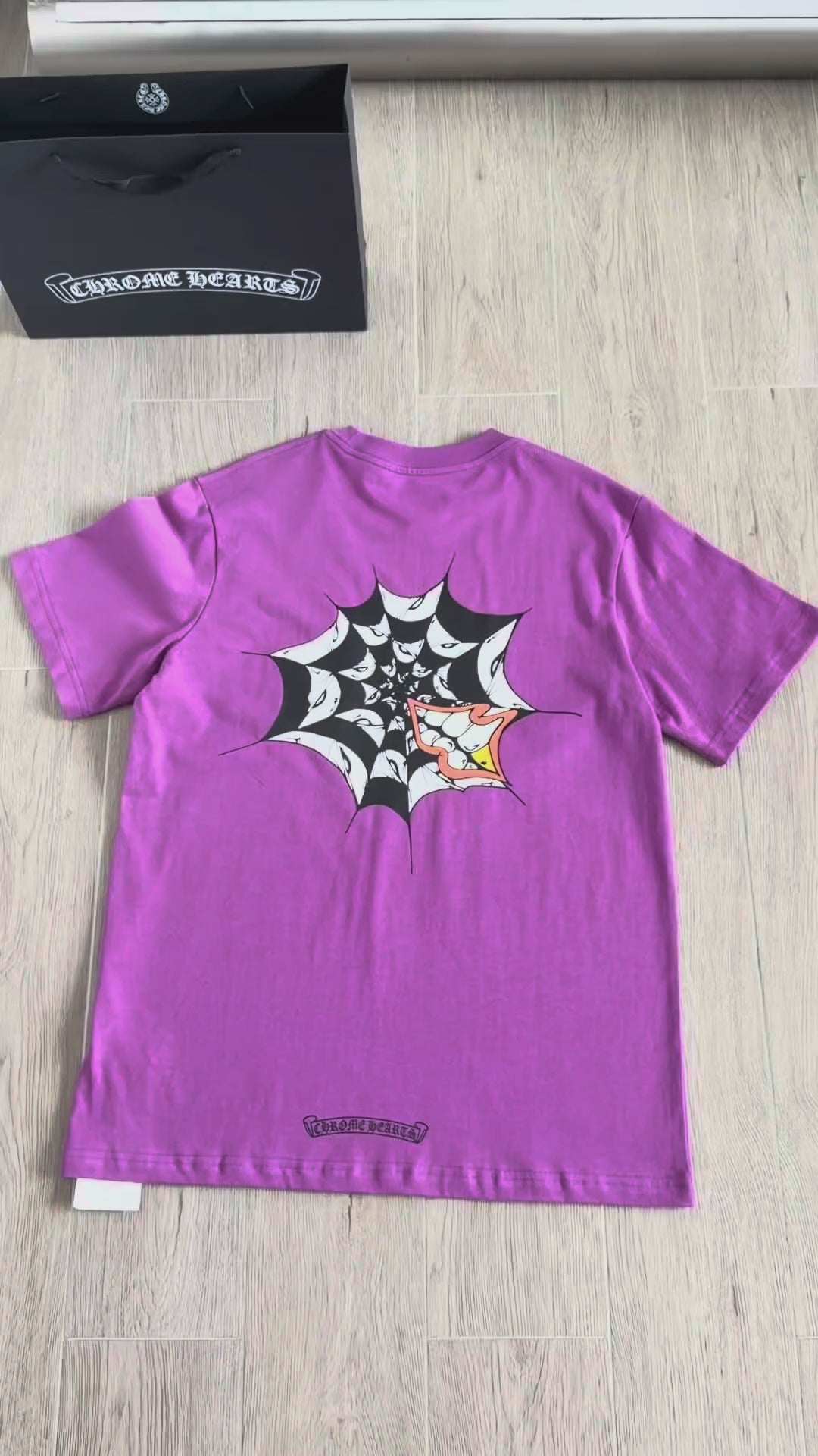 Chrome Hearts x Matty Boy Spider t-shirt