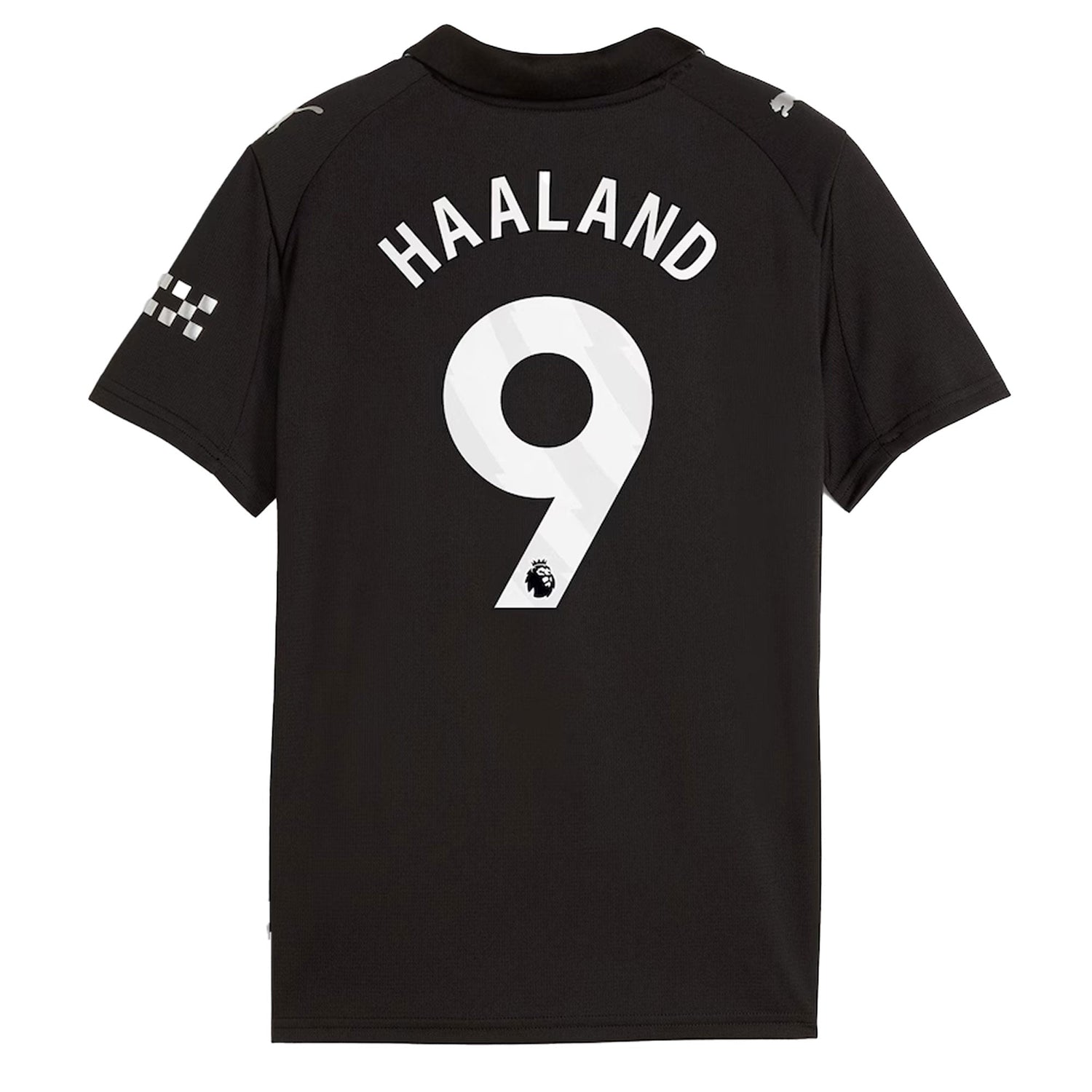 PUMA Manchester City Kids Away Stadium 2025/26 Jersey w/ Haaland 