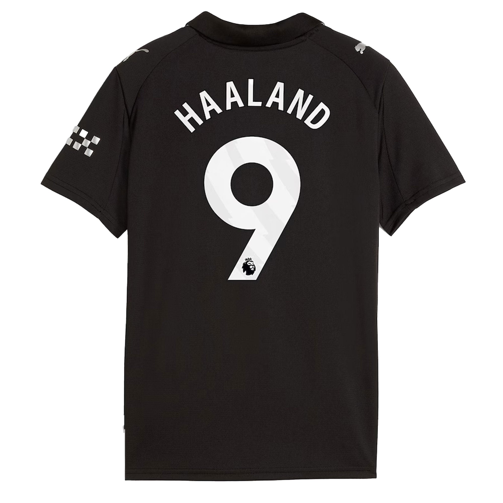 PUMA Manchester City Kids Away Stadium 2025/26 Jersey w/ Haaland #9