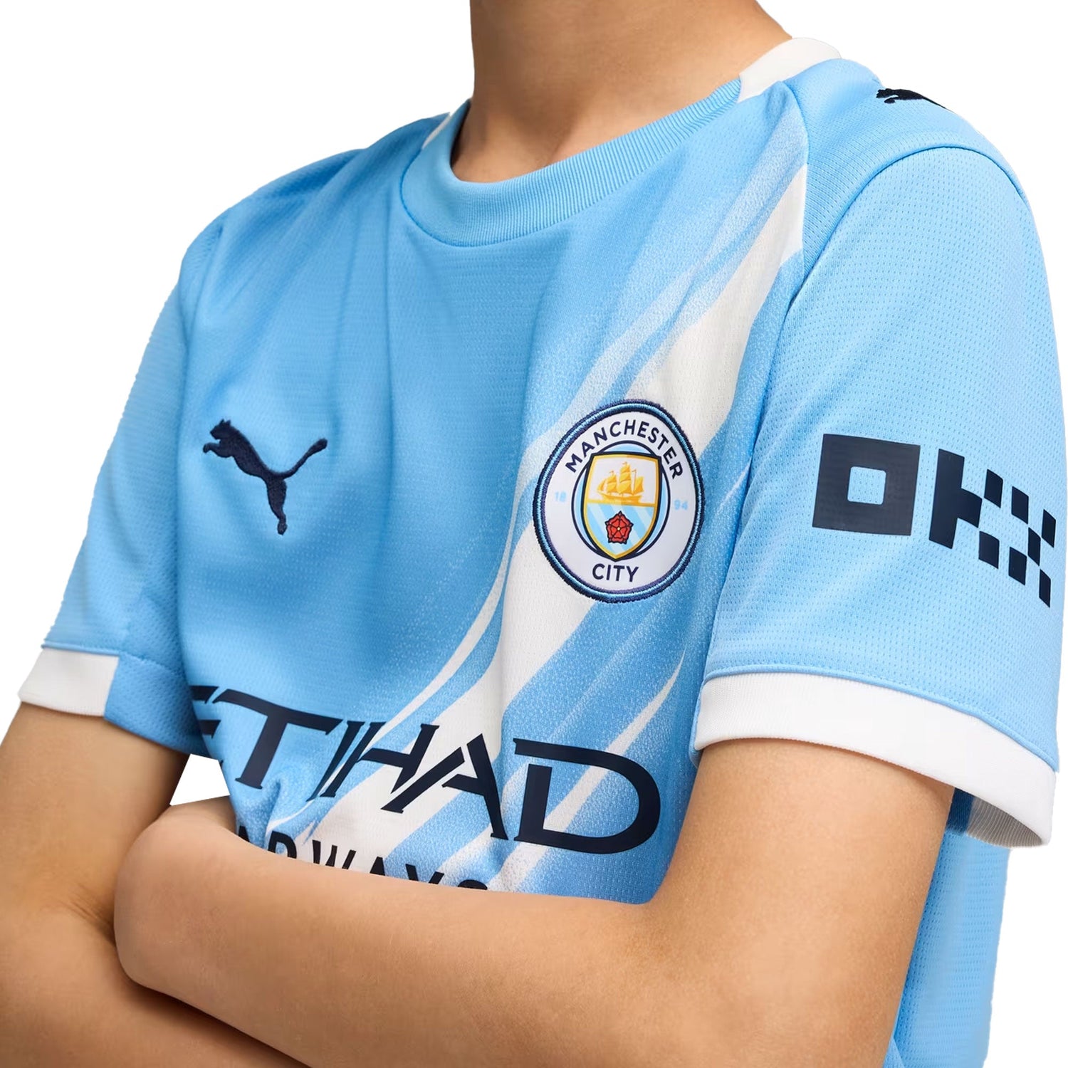 PUMA Manchester City Kids Home Stadium 2025/26 Jersey