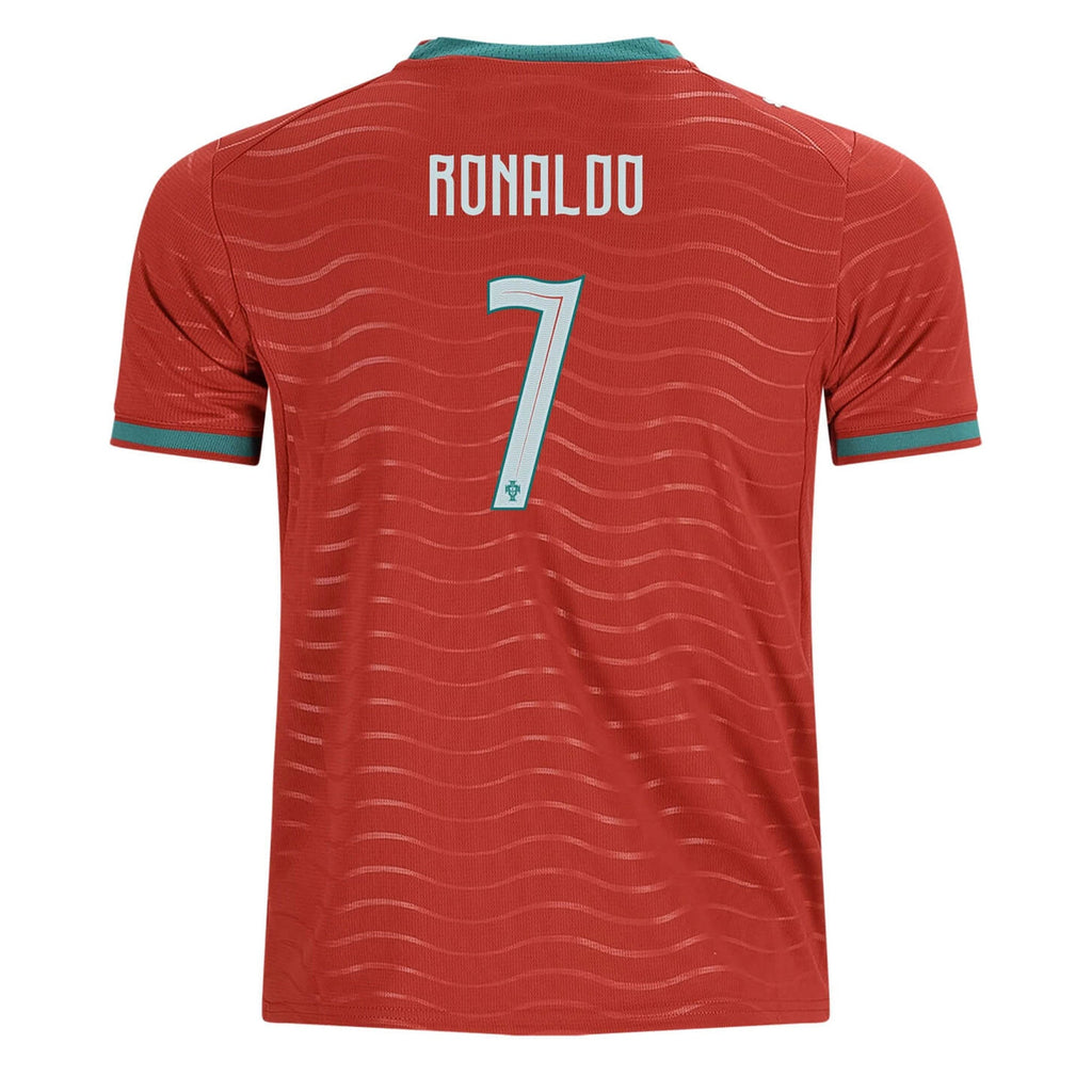 PUMA Portugal Kids Home Stadium 2026 Jersey w/ Ronaldo #7