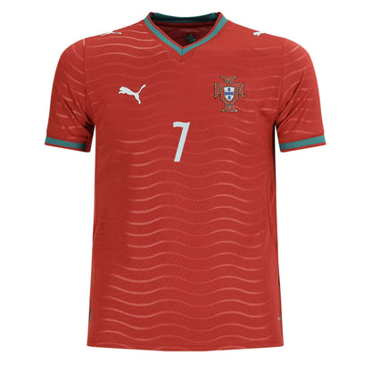 PUMA Portugal Kids Home Stadium 2026 Jersey w/ Ronaldo 