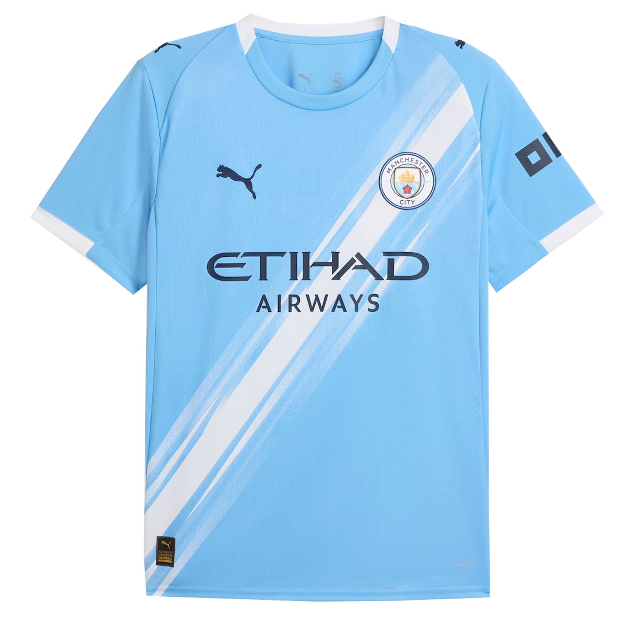 PUMA Manchester City Men's Home Stadium 2025/26 Jersey w/ Haaland #9