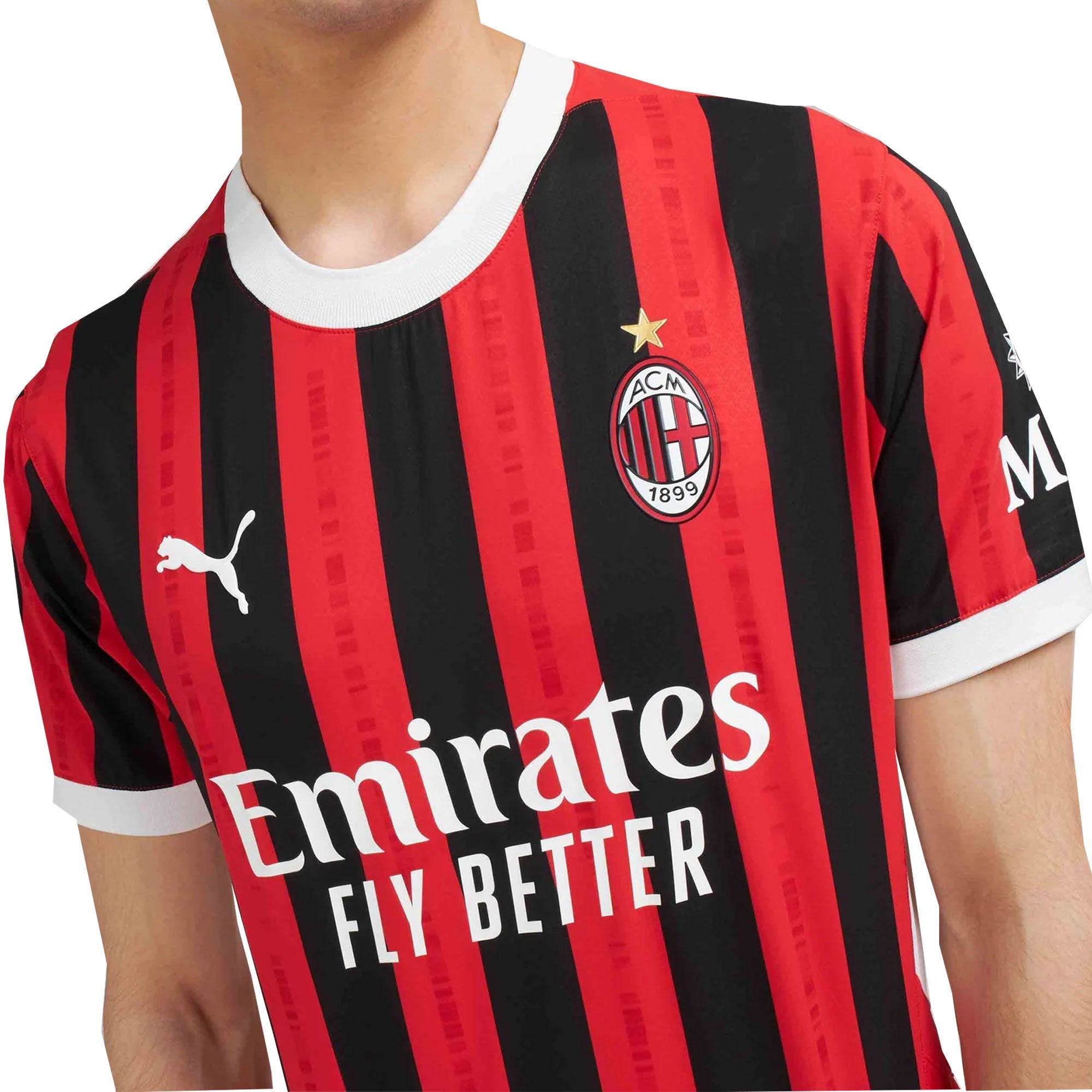PUMA AC Milan Men's Home Authentic 2024/25 Jersey