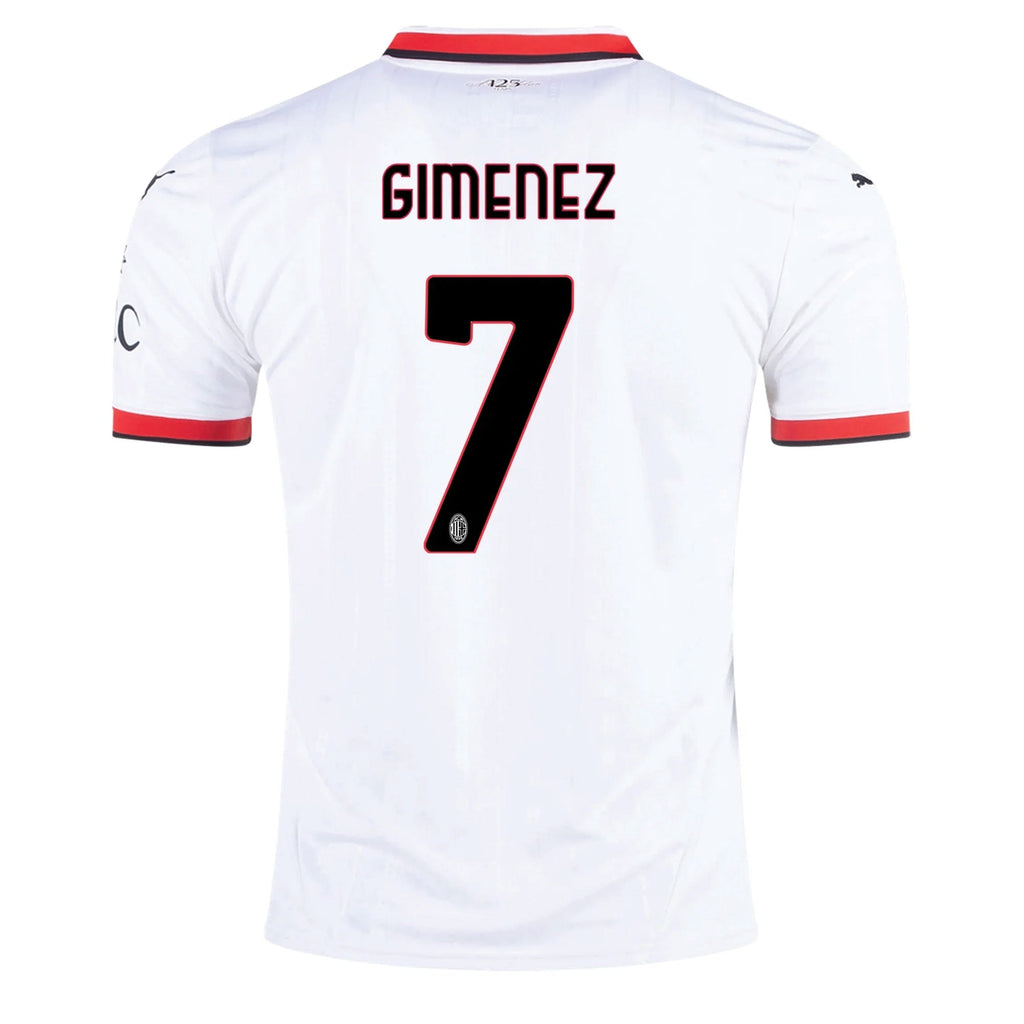 PUMA AC Milan Men's Away Stadium 2024/25 Jersey w/ Gimenez #7