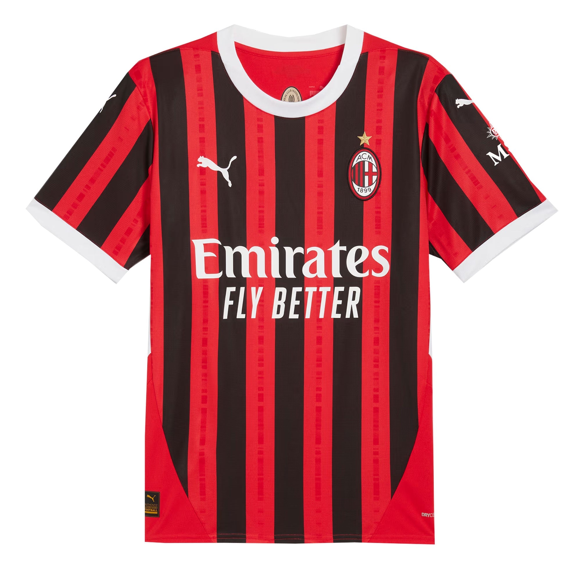PUMA AC Milan Men's Home Stadium 2024/25 Jersey