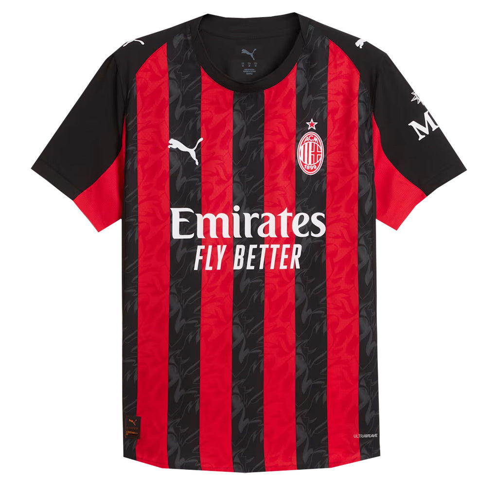 PUMA AC Milan Men's Home Authentic 2025/26 Jersey