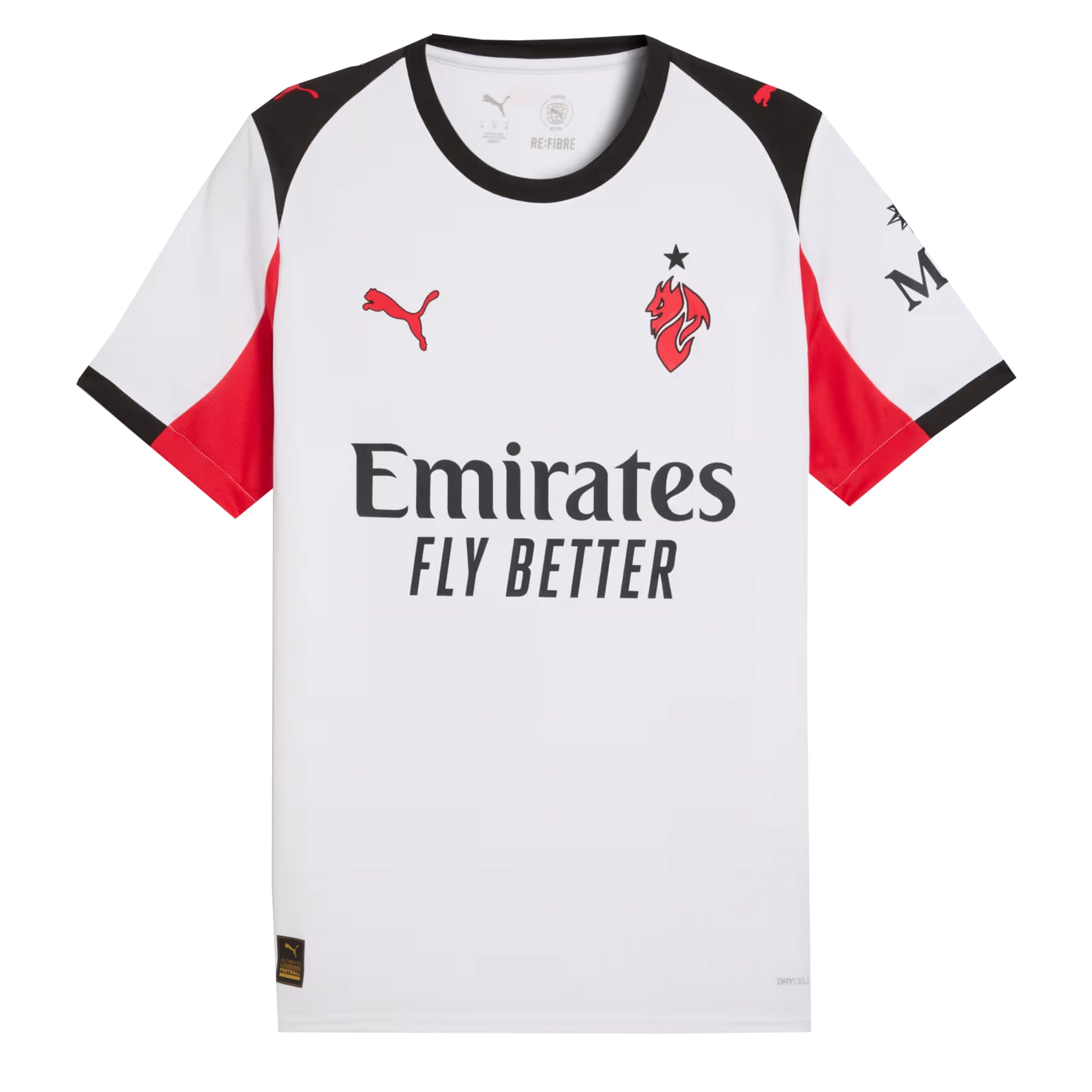PUMA AC Milan Men's Away Stadium 2025/26 Jersey