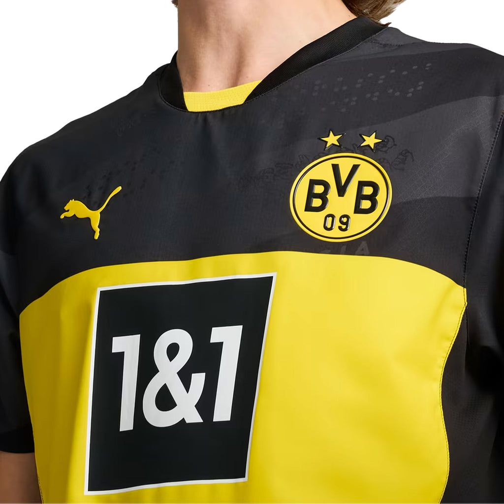 PUMA Borussia Dortmund Men's Away Authentic 2024/25 Jersey