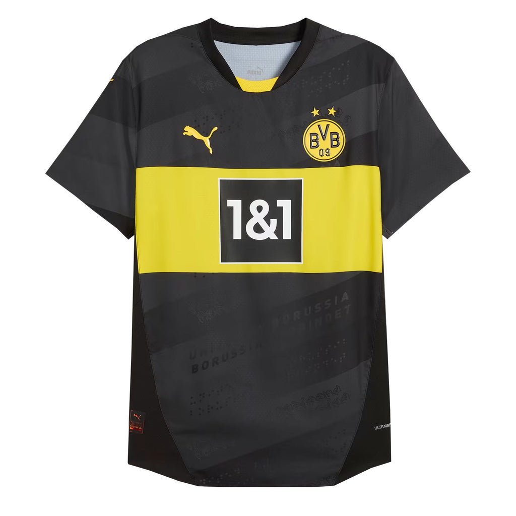 PUMA Borussia Dortmund Men's Away Authentic 2024/25 Jersey