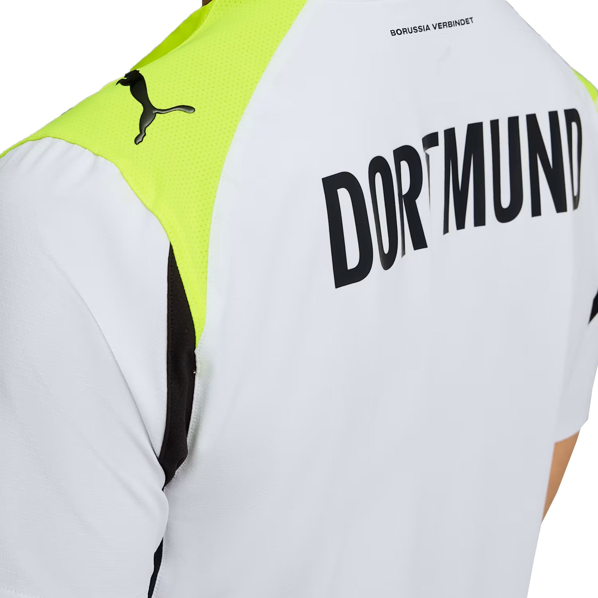 PUMA Borussia Dortmund Men's Away Authentic 2025/26 Jersey