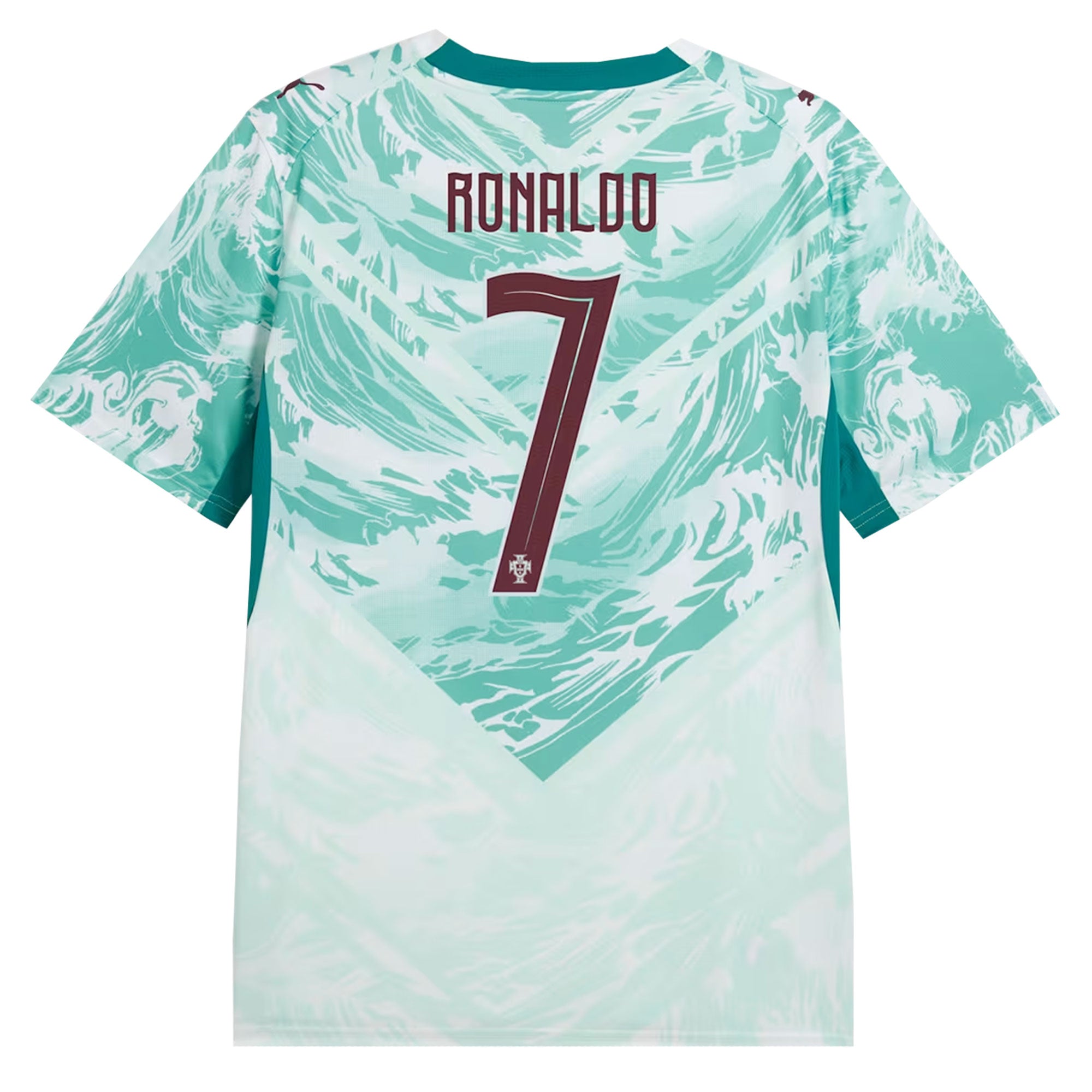 PUMA Portugal Men's Away Stadium 2026 Jersey w/ Ronaldo #7