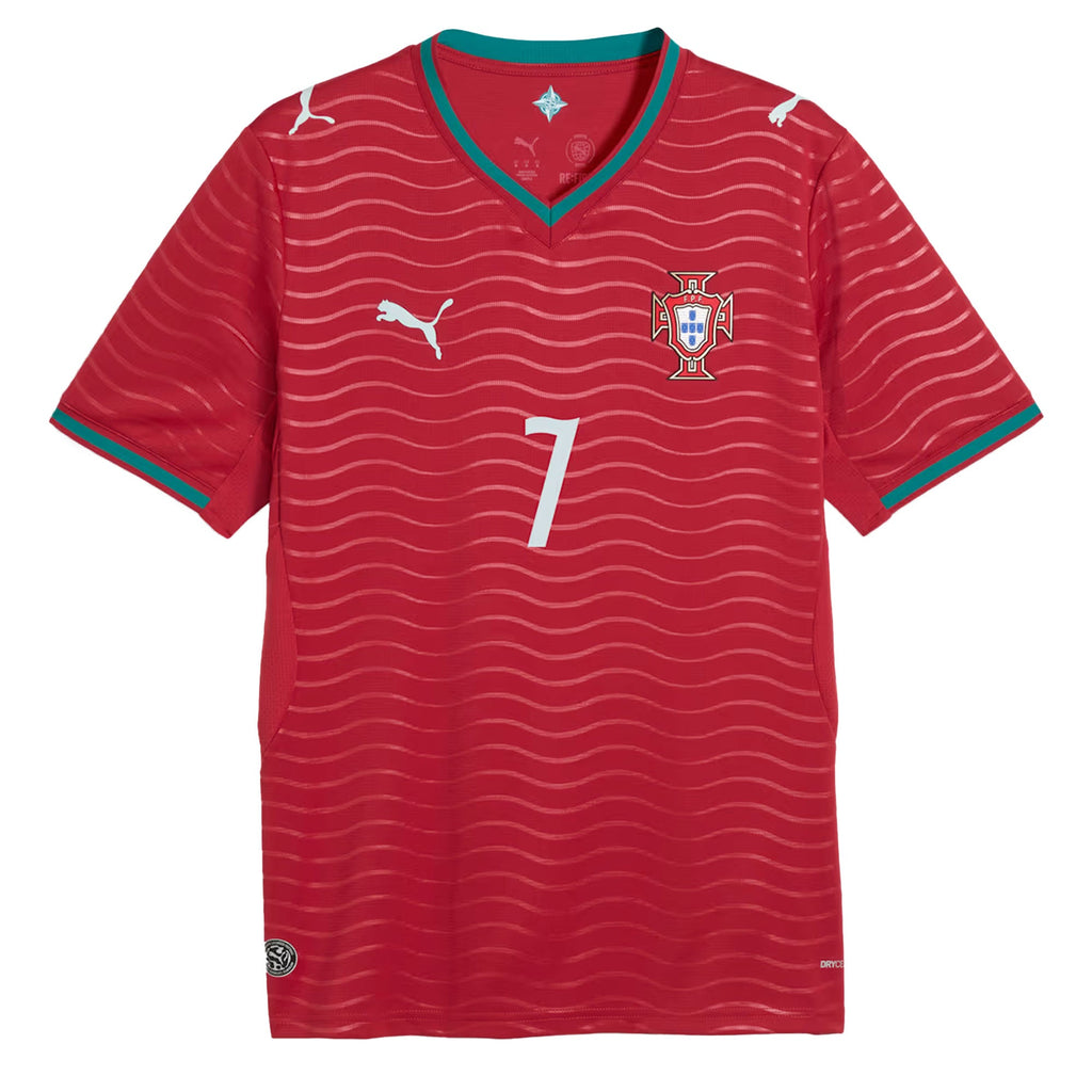 PUMA Portugal Men's Home Stadium 2026 Jersey w/ Ronaldo #7