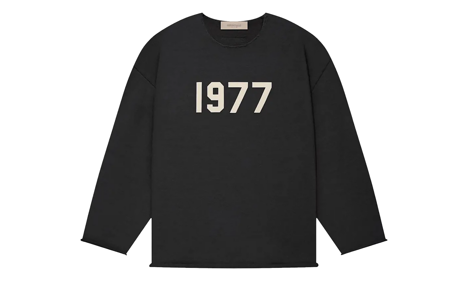 1977 Raw Edge Crewneck Sweater "Iron" 192BT212170F