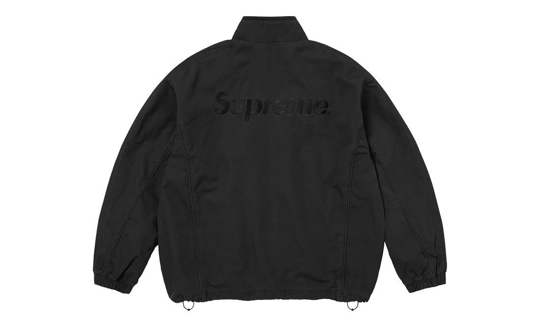 Umbro® Cotton Ripstop Track Jacket "SS26 - Black" SU27026