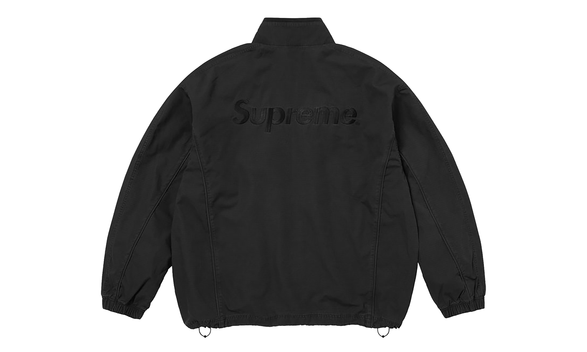 Umbro® Cotton Ripstop Track Jacket "SS26 - Black" SU27026