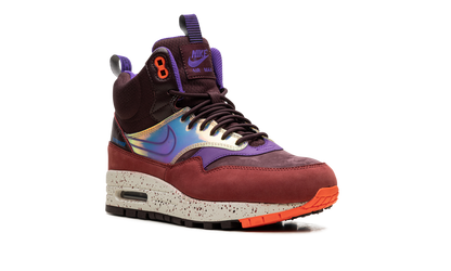 AIR MAX 1 MID SNEAKERBOOT WMNS "Deep Burgundy Iridescent" 685269 600