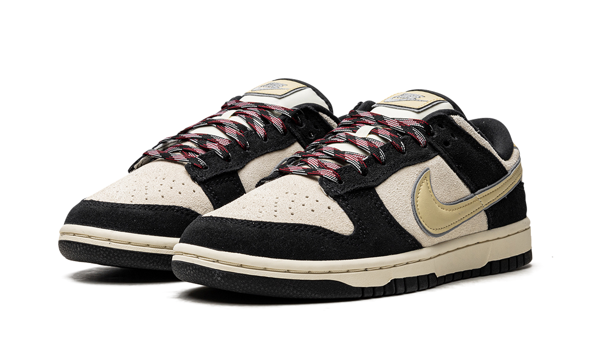 DUNK LO LX MNS WMNS "Black / Cream Suede" DV3054 001
