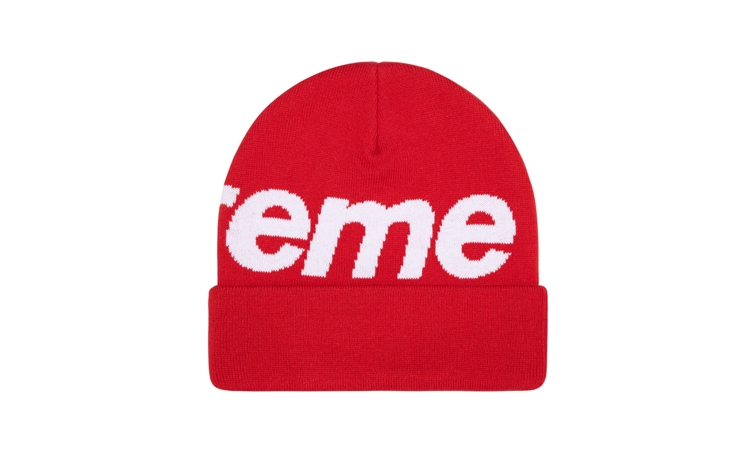 Big Logo Beanie "FW25 - Red" SU26853