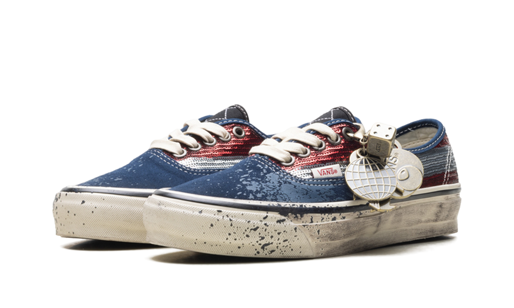 Vans Authentic Premium “La Habana – Red / Navy”