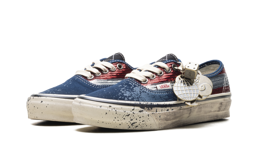 Vans Authentic Premium “La Habana – Red / Navy”