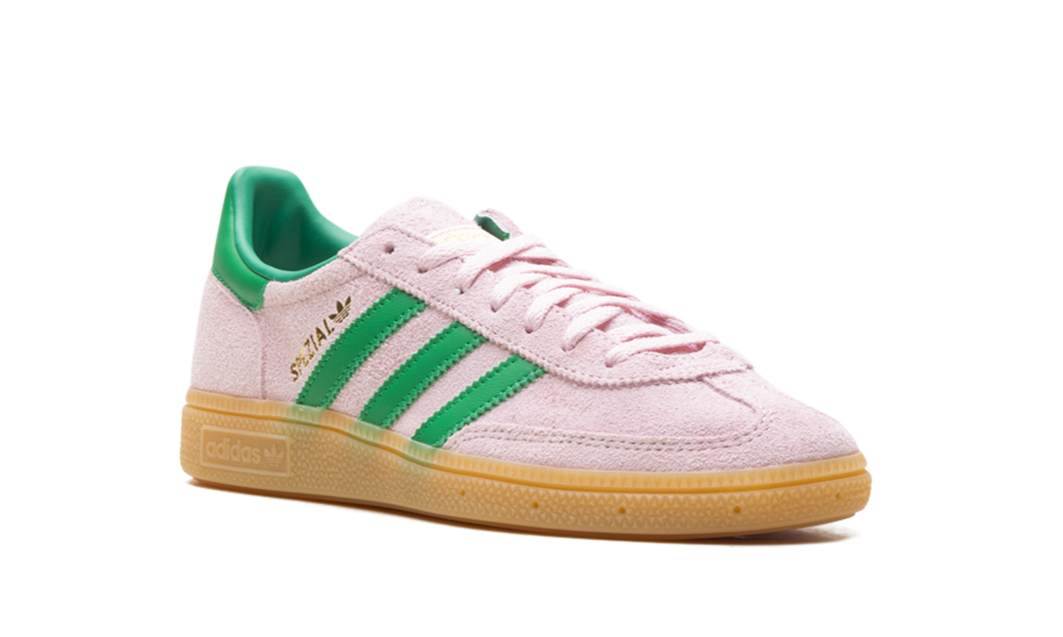 Handball Spezial WMNS "Clear Pink Green Gold" JR7347