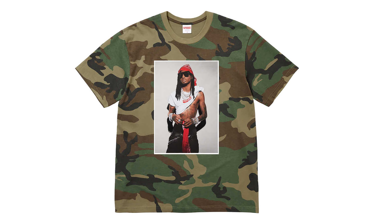 Playboi Carti Tee "FW25 - Woodland Camo" SU25804