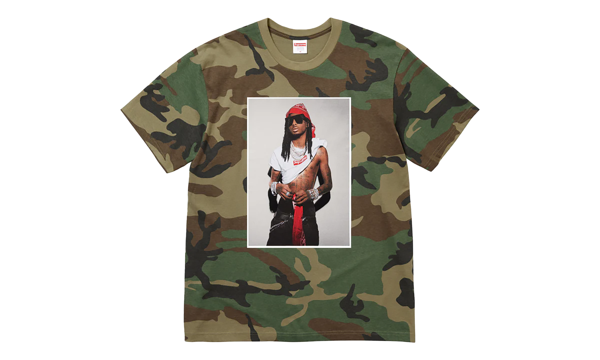 Playboi Carti Tee "FW25 - Woodland Camo" SU25804