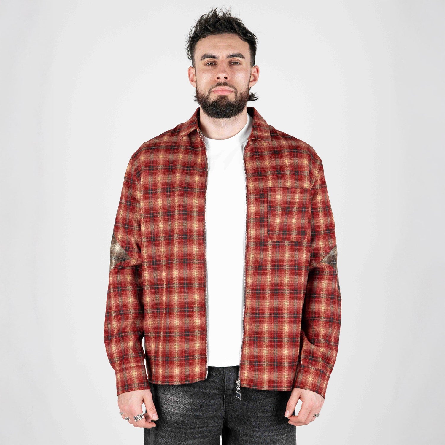 Commons Harvest Zip-Up Flannel