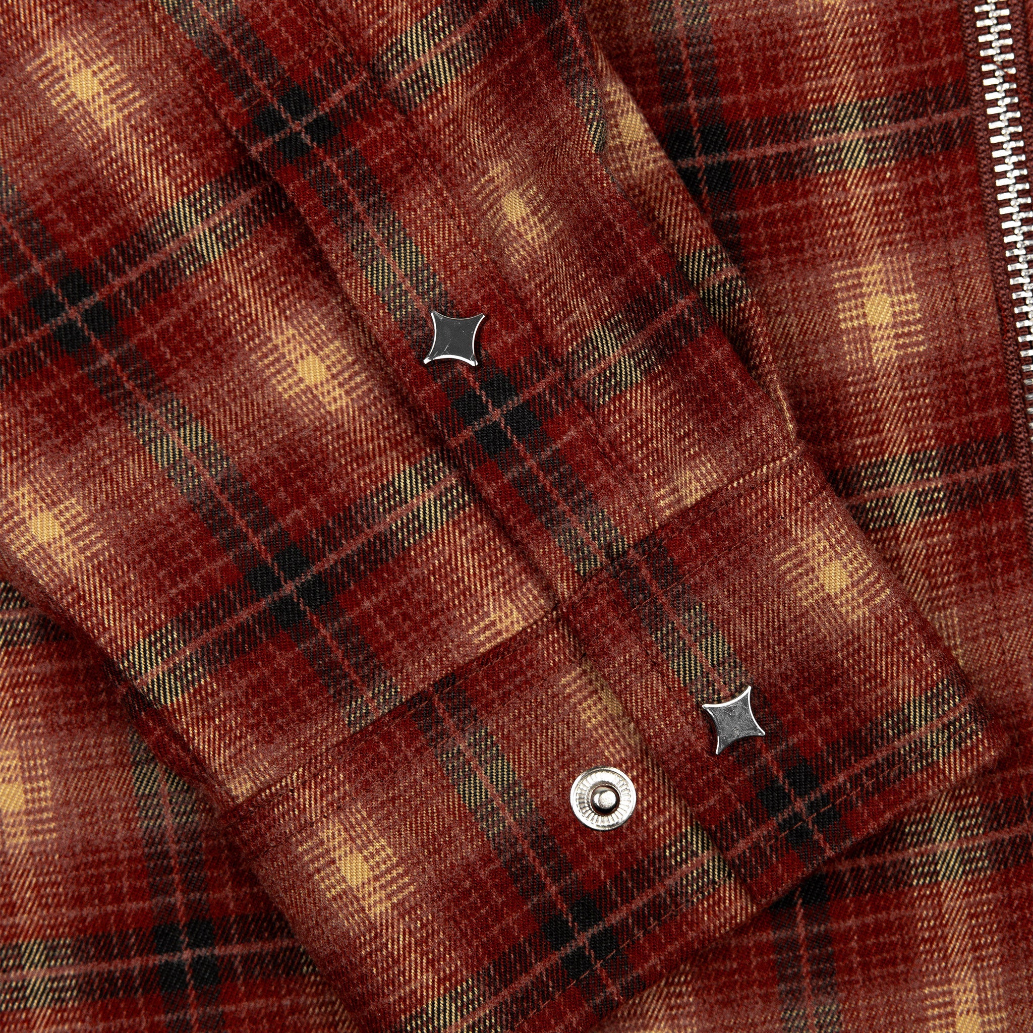 Commons Harvest Zip-Up Flannel