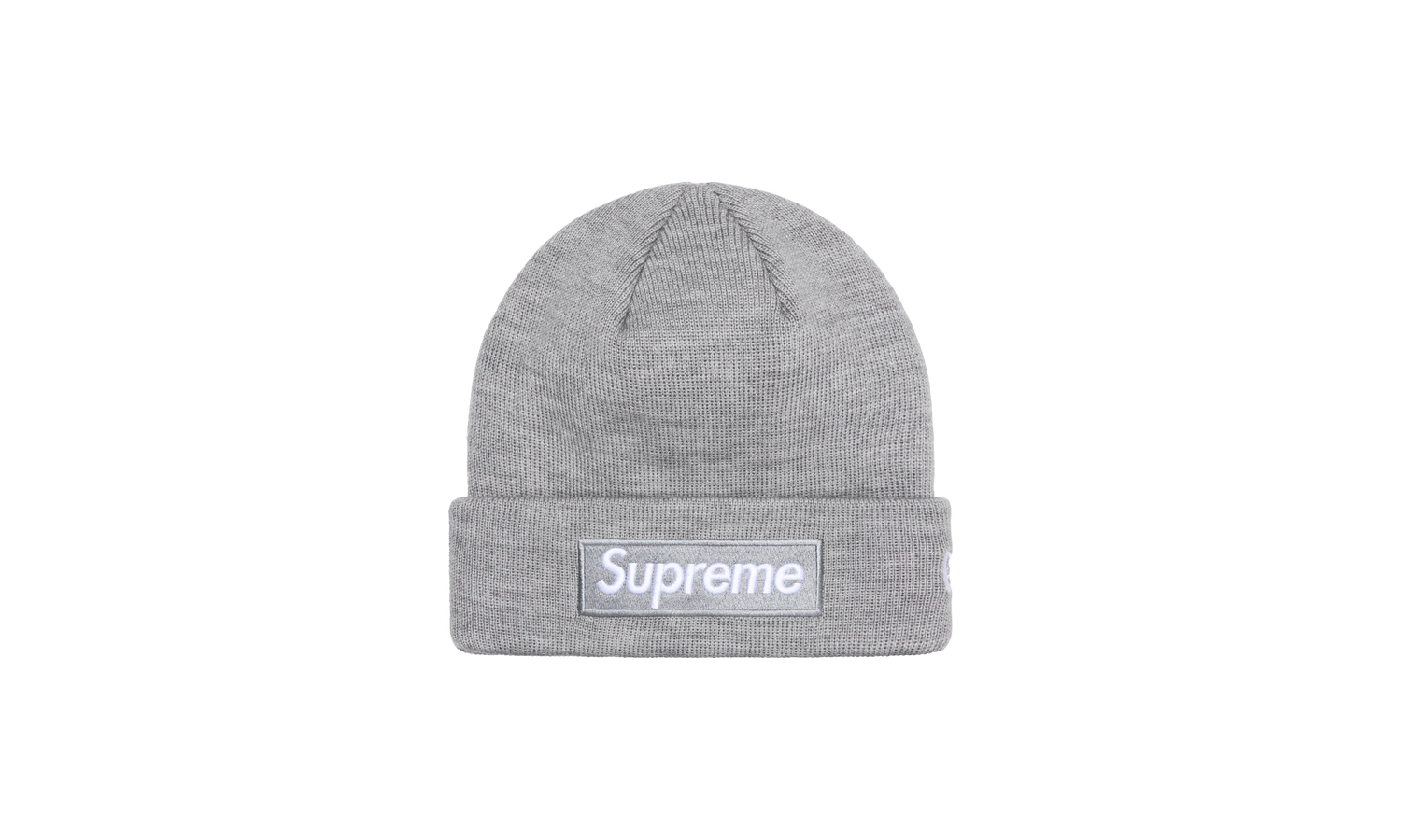 New Era® Box Logo Beanie "FW24 Heather Grey" SU935