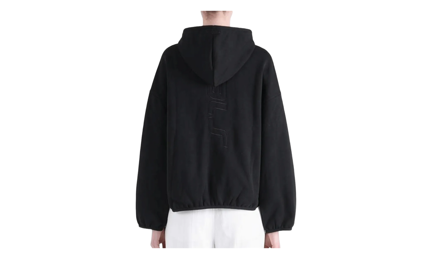 Active Trace Modern Fleece Hoodie "Vintage Black" 192SP264061F