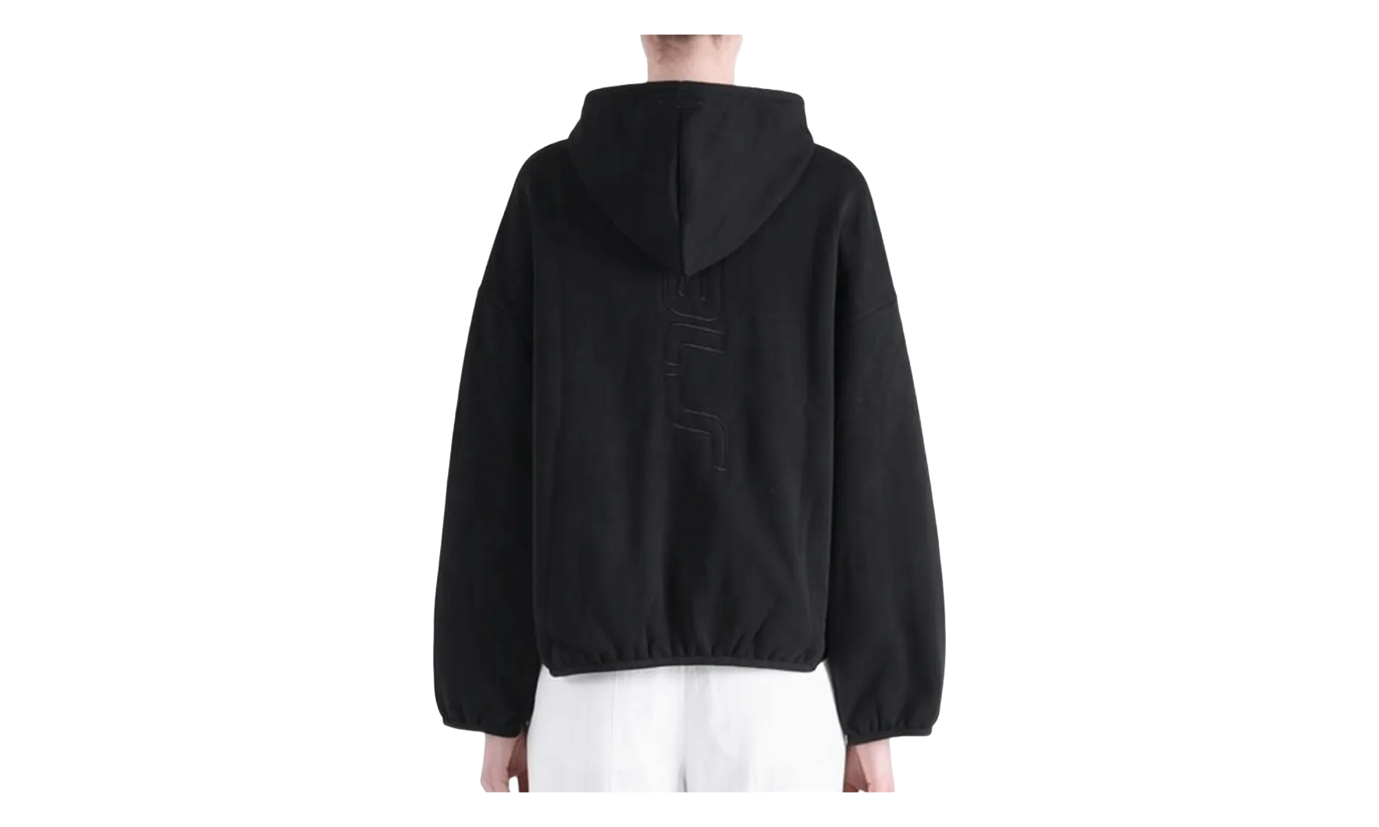 Active Trace Modern Fleece Hoodie "Vintage Black" 192SP264061F